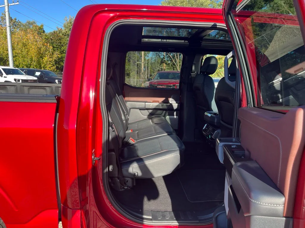 Used 2023 Red Metallic Ford Lariat image 34