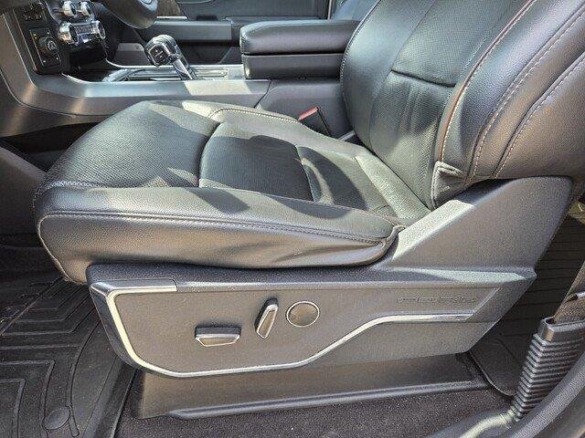 Used 2021 Star White Metallic Tri-Coat Ford LARIAT image 12