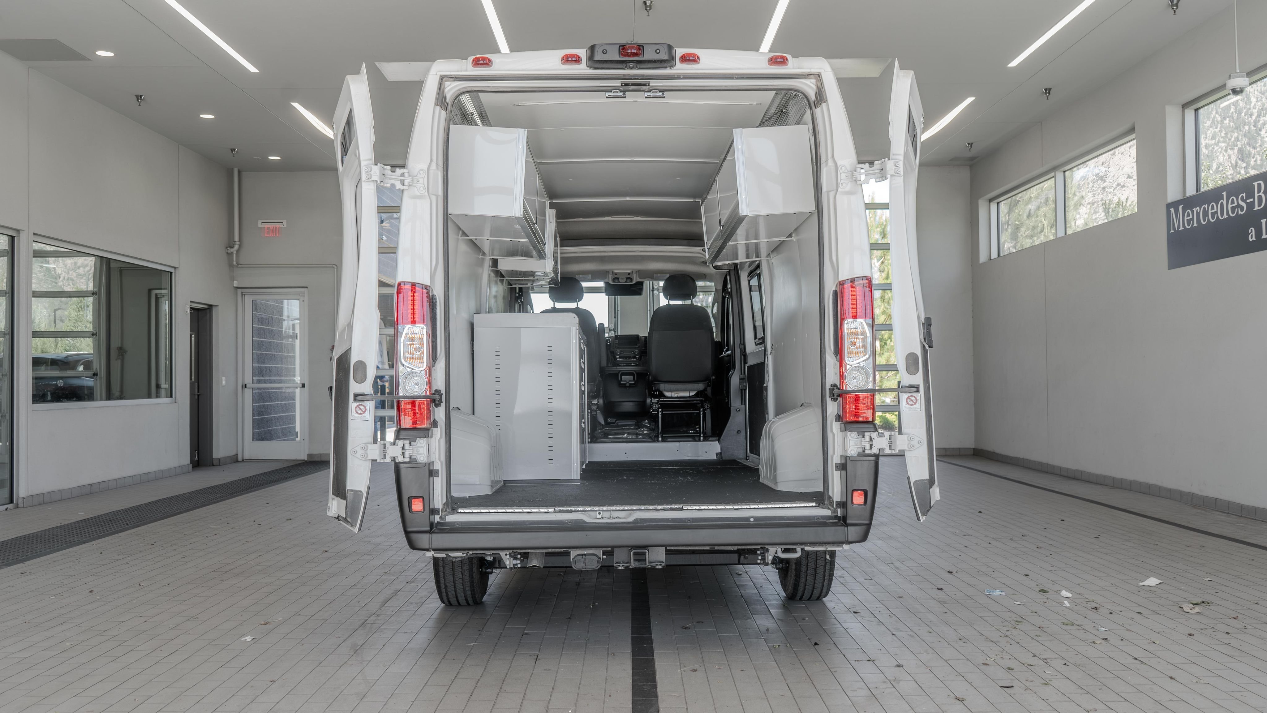 Used 2024 Bright White Clearcoat Ram High Roof image 16