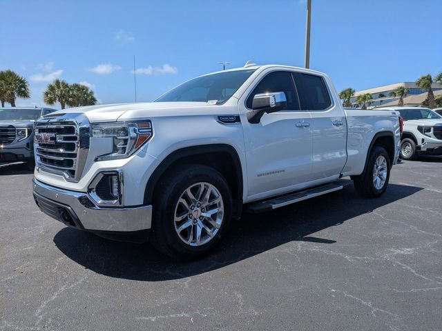 Used 2019 WHITE FROST TRICOAT GMC SLT image 7