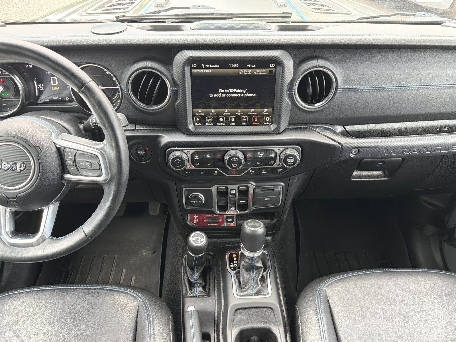 Used 2022 Gray Jeep Unlimited Rubicon 4xe image 15