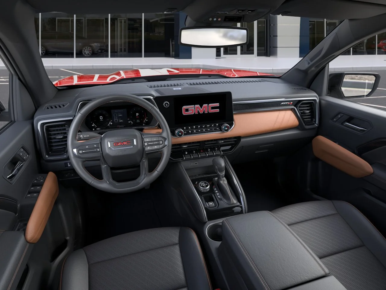 New 2026 Volcanic Red Tintcoat GMC AT4 image 15