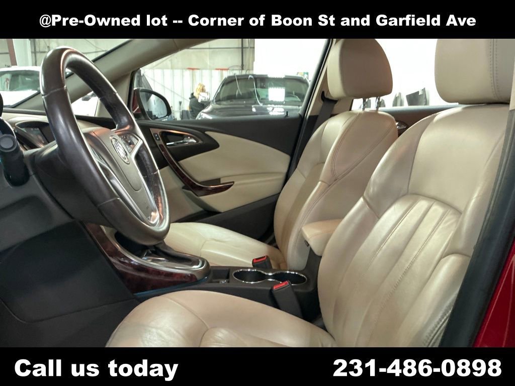 Used 2016 CRYSTAL RED TINTCOAT Buick Leather Group image 14