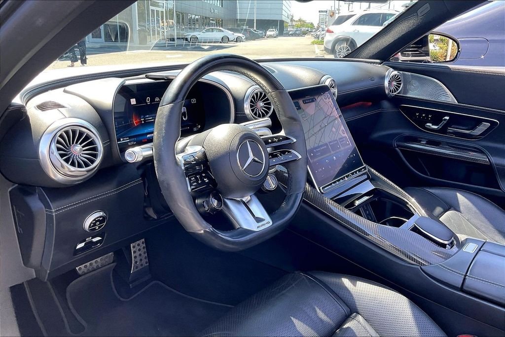 Certified Used 2022 White Mercedes-Benz SL 63 AMG® image 11