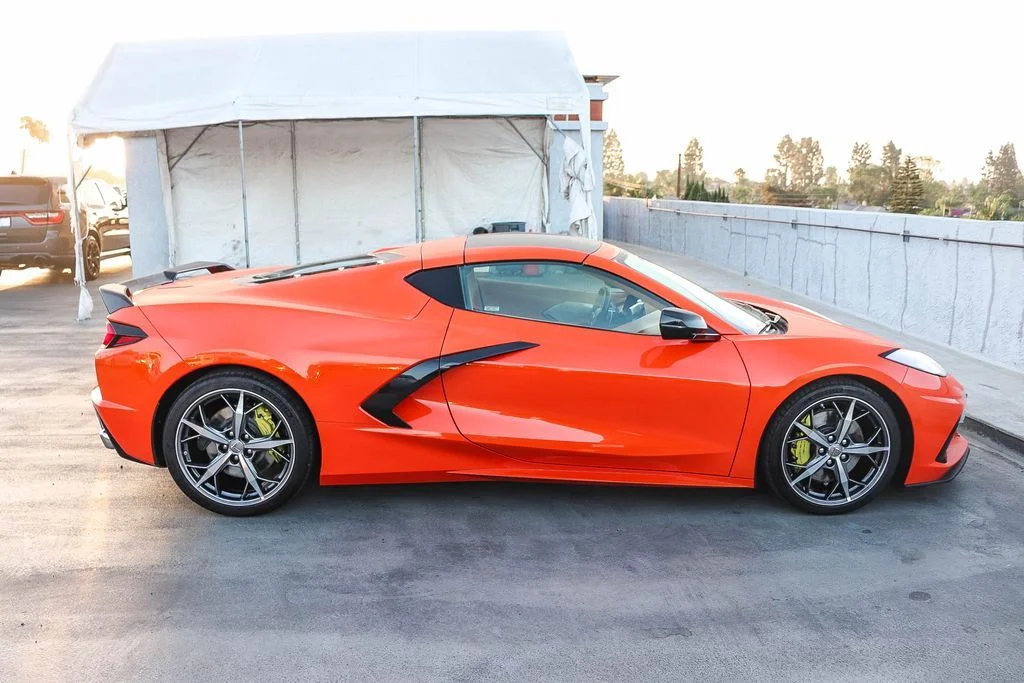 Used 2020 Orange Chevrolet Stingray image 13