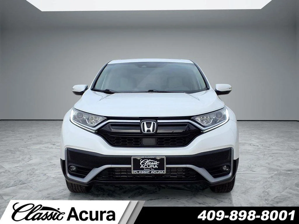 Used 2022 Platinum White Pearl Honda AWD EX image 3
