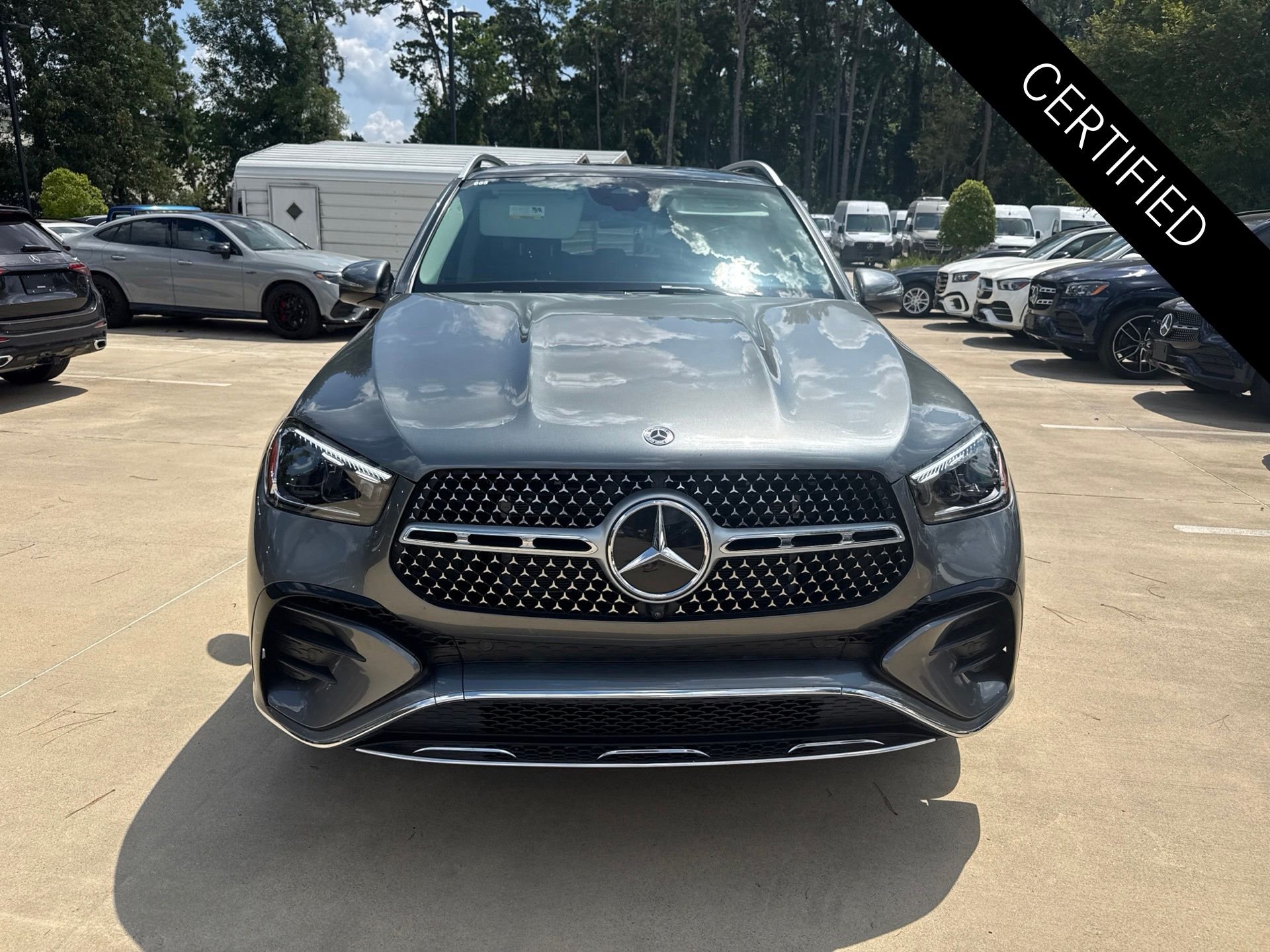 Certified Used 2026 Selenite Gray Metallic Mercedes-Benz GLE 350 image 2