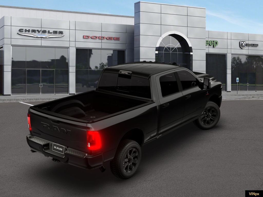 New 2026 Diamond Black Crystal Pearl-Coat Exterior Paint RAM Big Horn image 6
