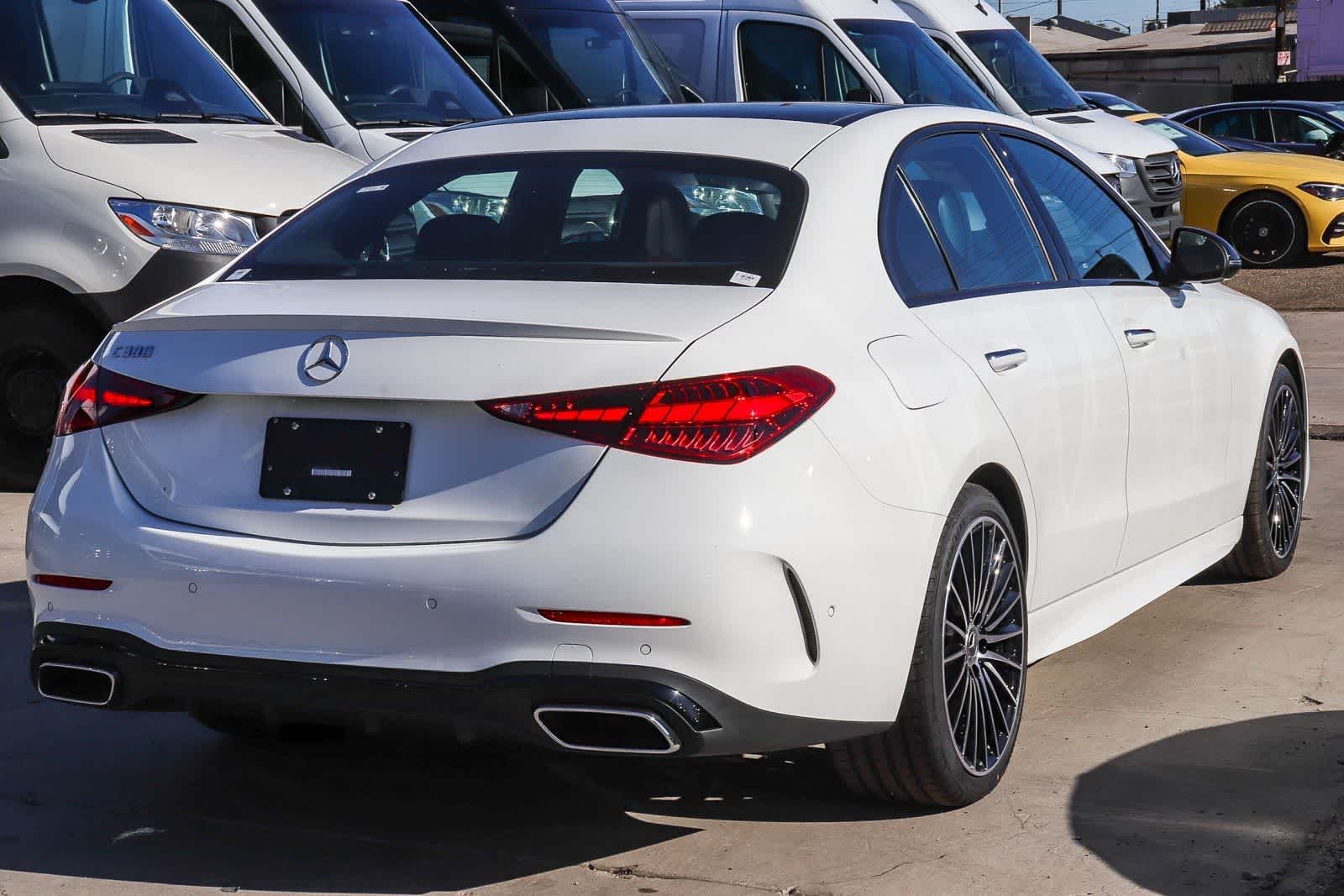 New 2026 Polar White Mercedes-Benz C 300 image 4