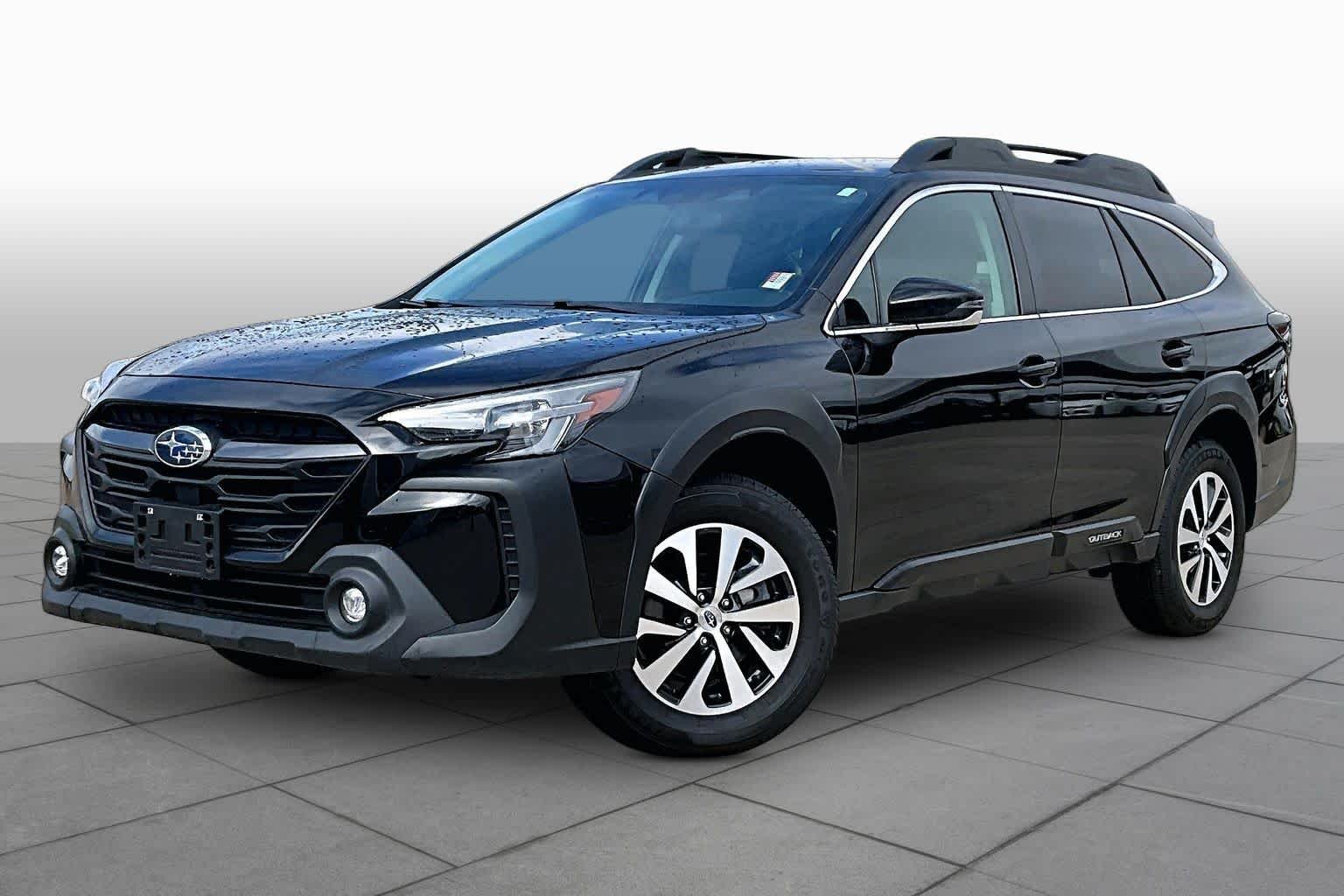 Used 2024 Crystal Black Silica Subaru Premium image 2