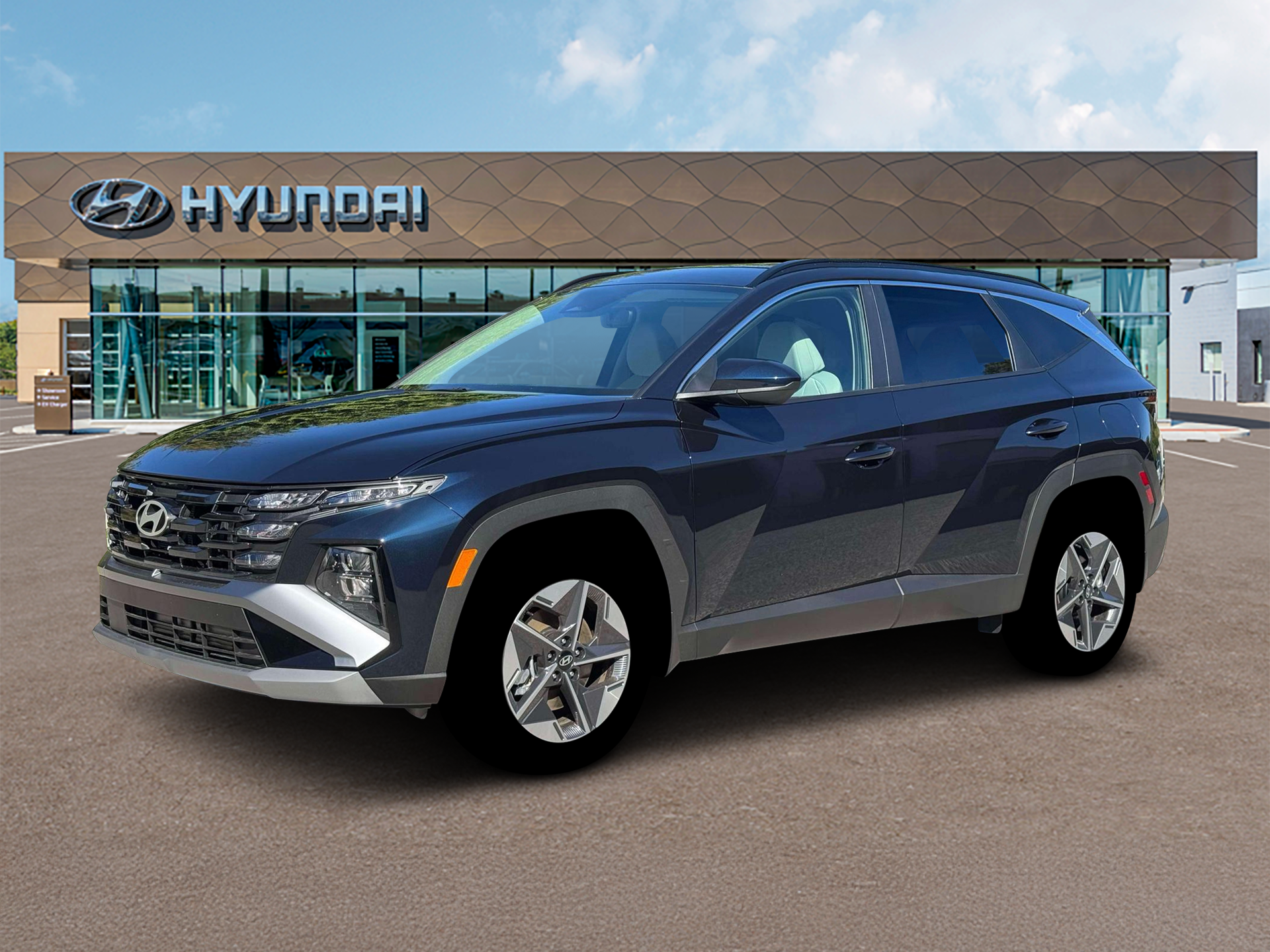 New 2026 Deep Sea Hyundai SEL AWD image 2