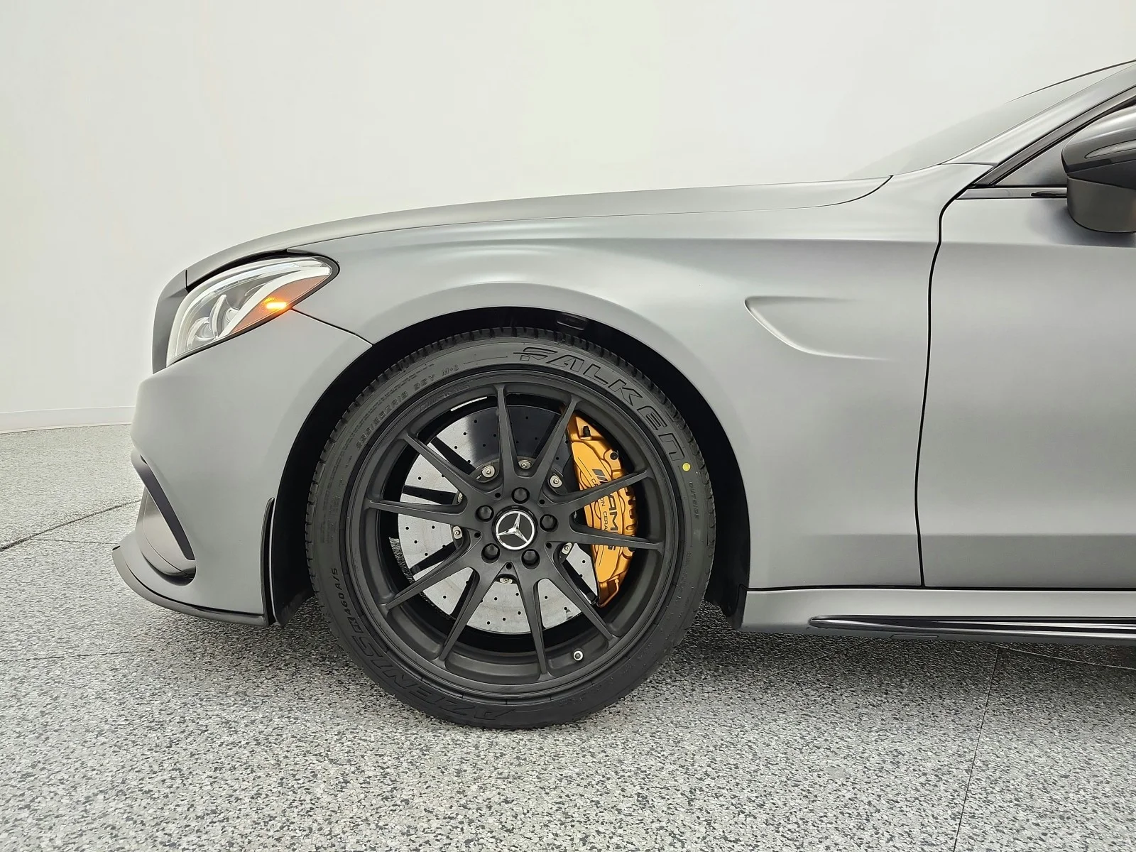 Used 2017 designo Selenite Grey Magno (Matte Finish) Mercedes-Benz AMG® C 63 S Coupe image 17
