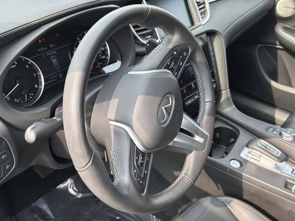 Certified Used 2023 Radiant White INFINITI LUXE image 11