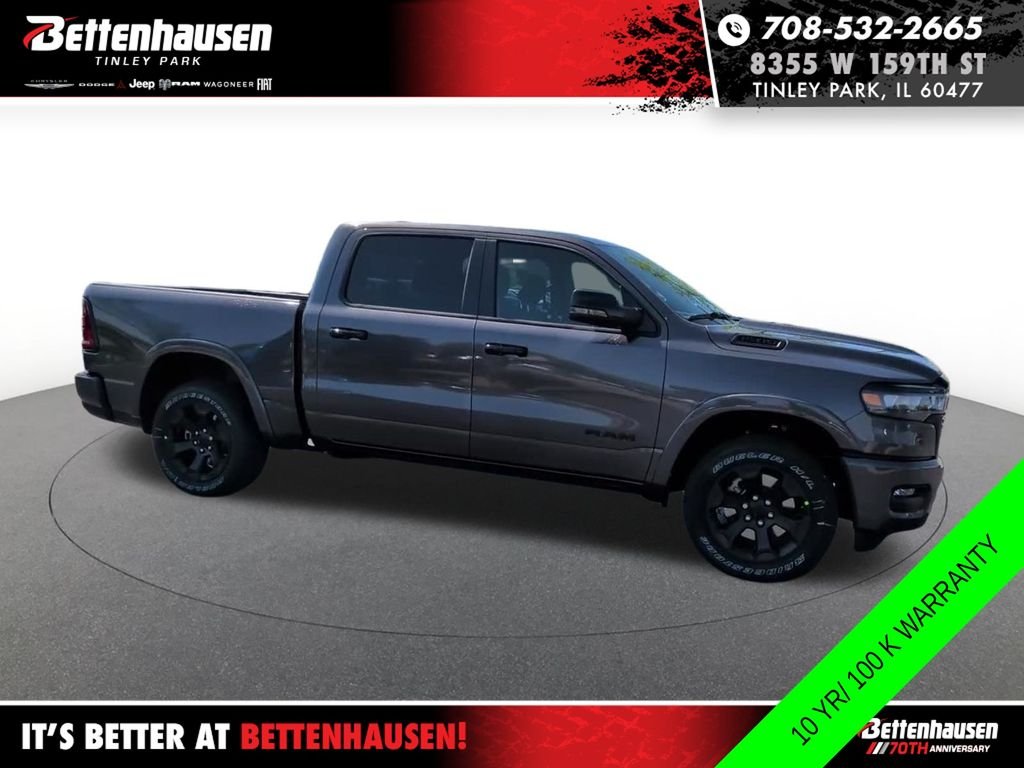 New 2026 Granite Crystal Metallic Clear-Coat Exterior Paint RAM Big Horn/Lone Star image 4