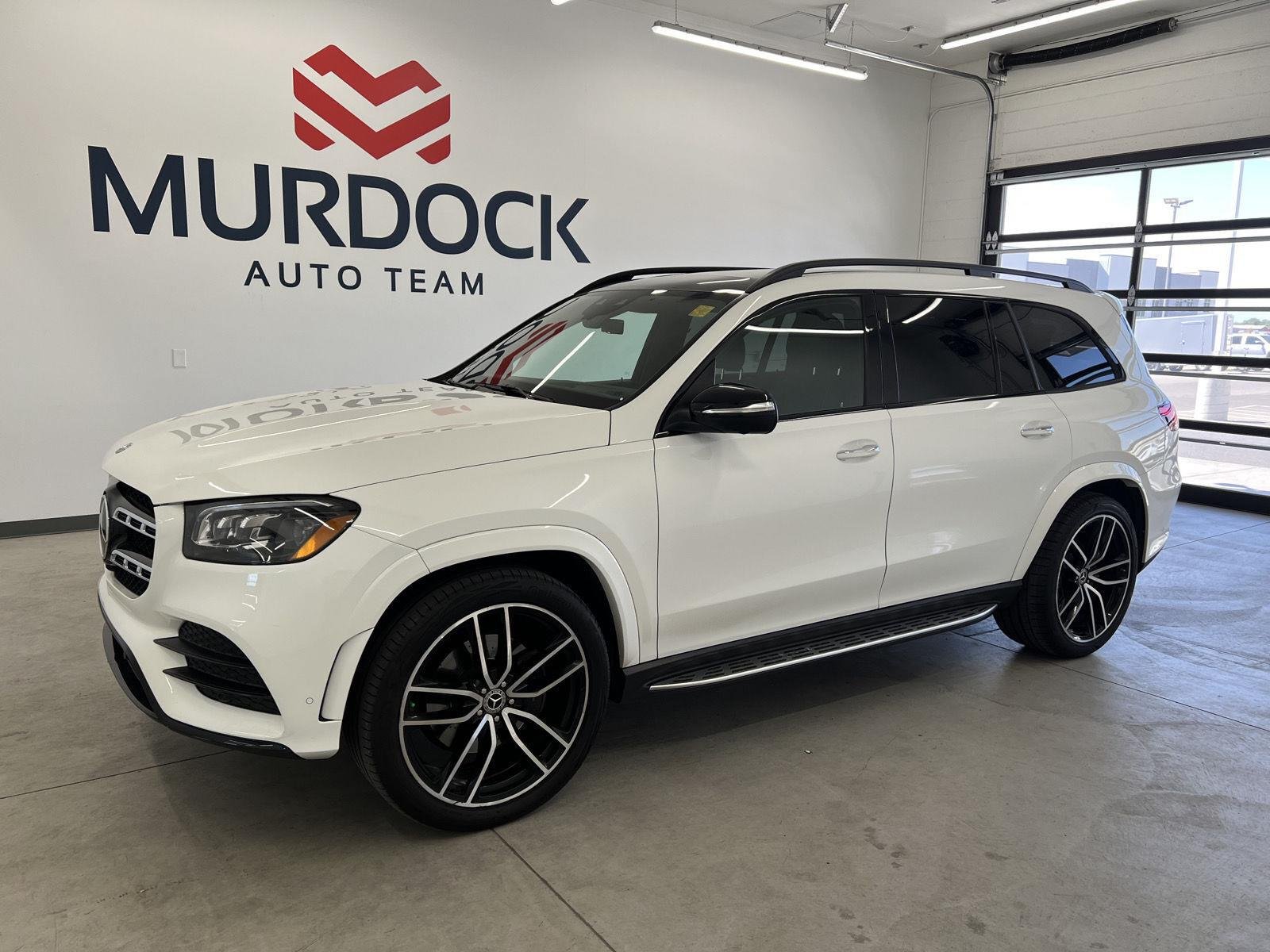 Used 2021 Polar White Mercedes-Benz GLS 580 image 1