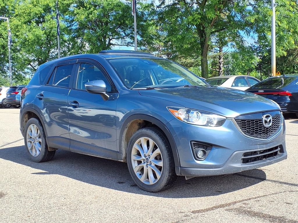 Used 2015 Blue Reflex Mica Mazda Grand Touring image 3