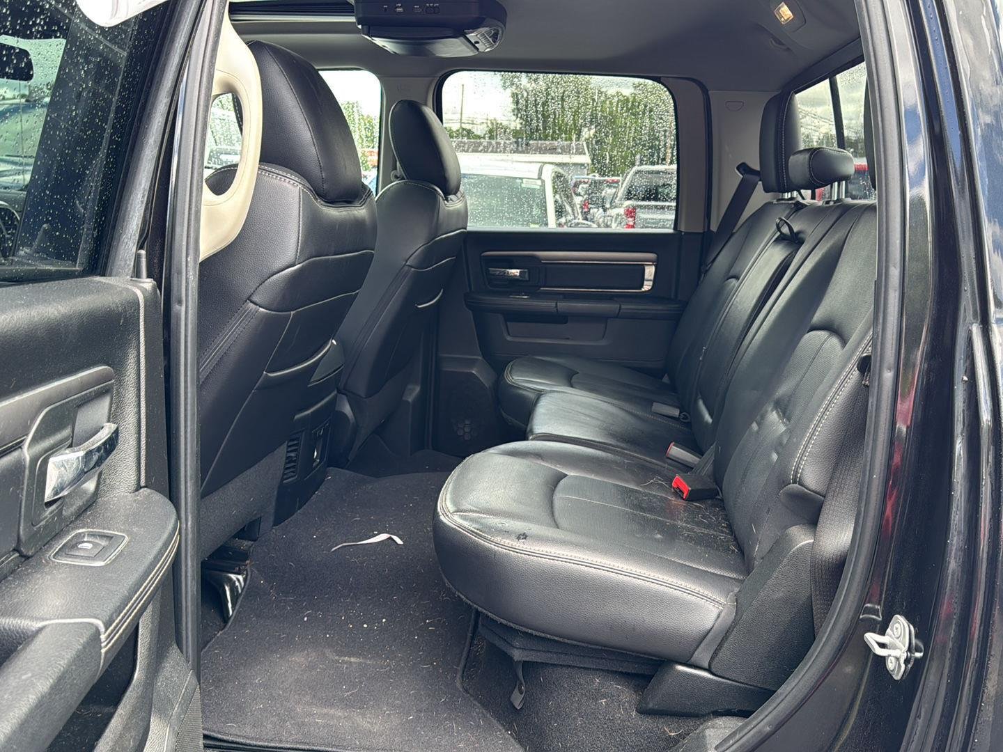 Used 2018 Brilliant Black Crystal Pearlcoat Ram Night image 8