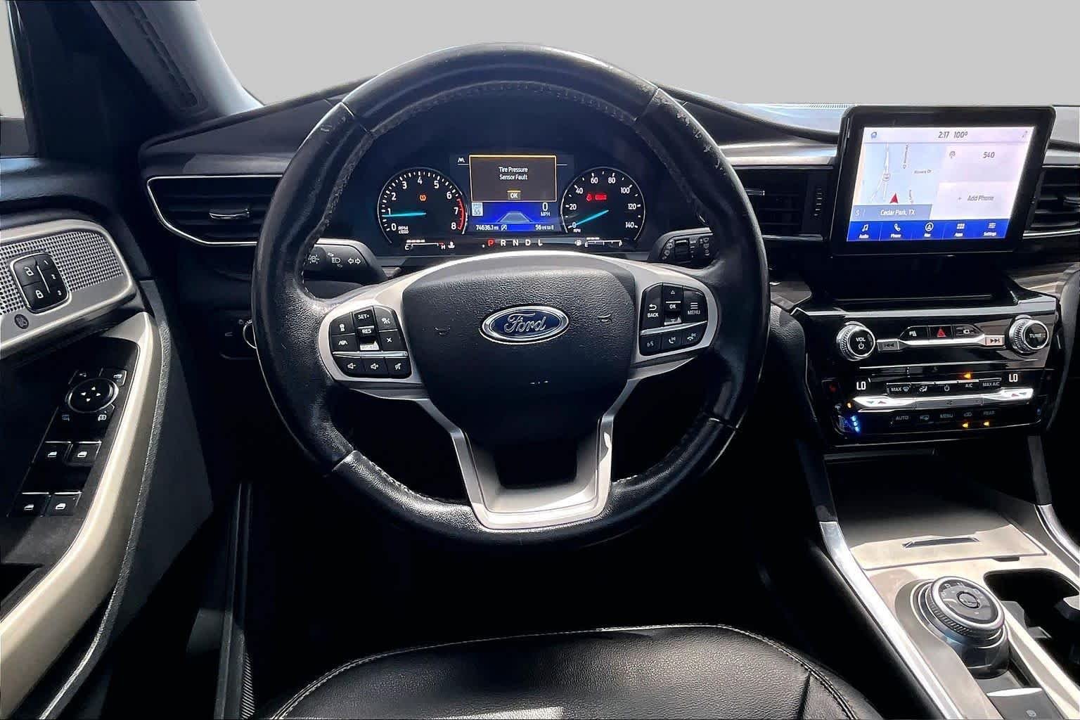 Used 2021 Agate Black Metallic Ford Limited image 6
