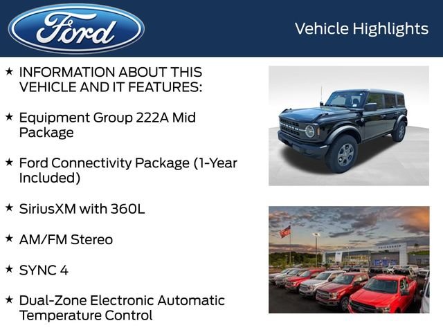 New 2026 Shadow Black Ford Big Bend image 4