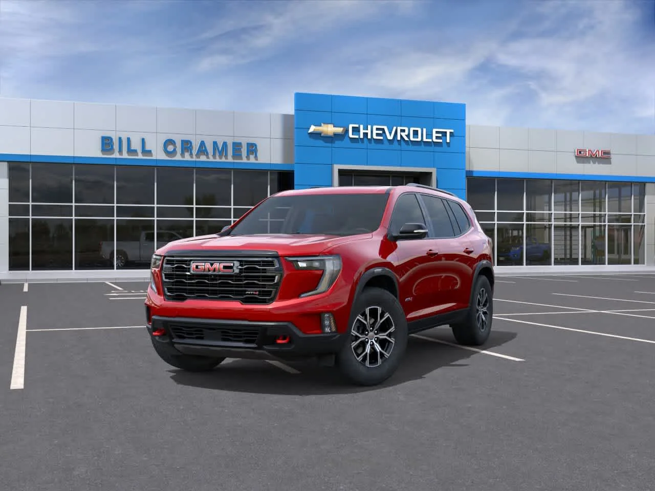 New 2026 Volcanic Red Tintcoat GMC AT4 image 8