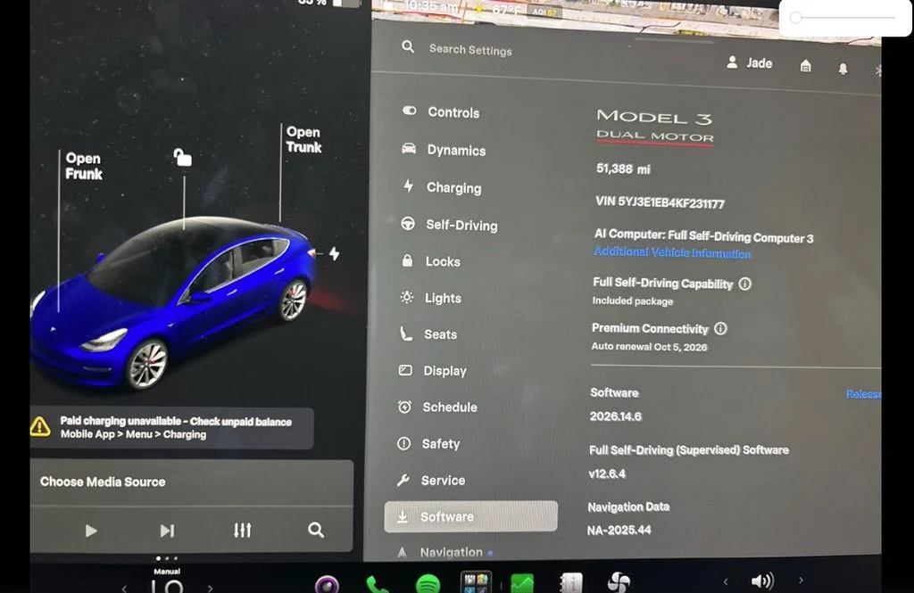 Used 2019 Gray Tesla Performance image 7