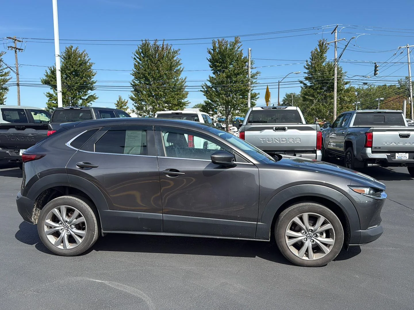 Used 2021 Machine Gray Metallic Mazda Select image 2