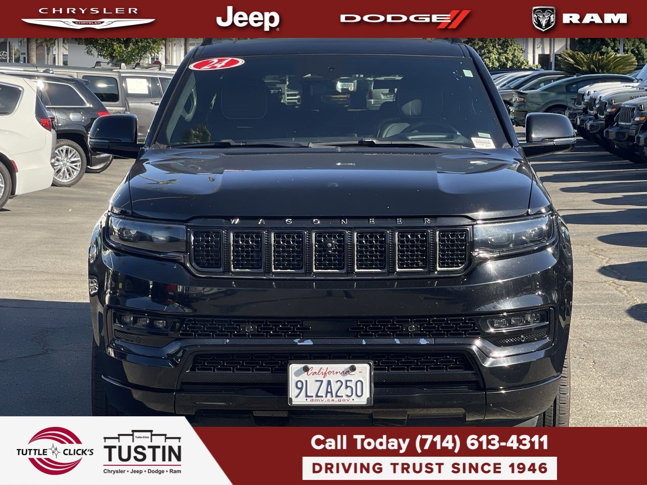 Used 2024 Diamond Black Crystal Pearlcoat Jeep Series II image 11