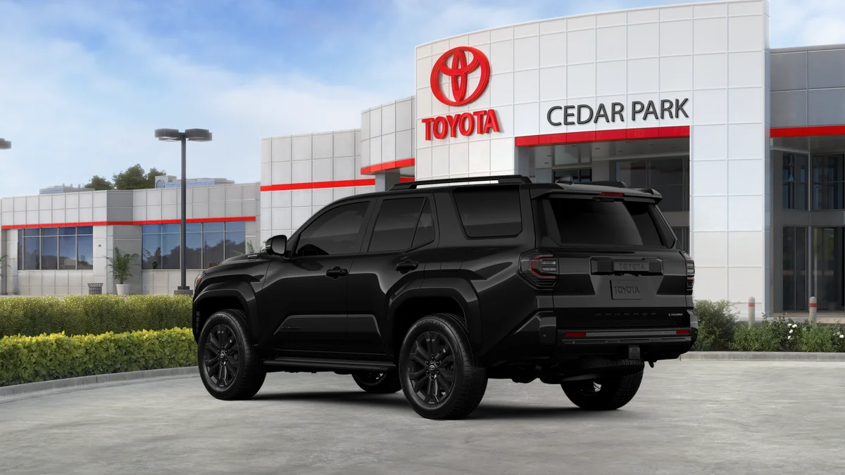 New 2026 Black Toyota Platinum image 6