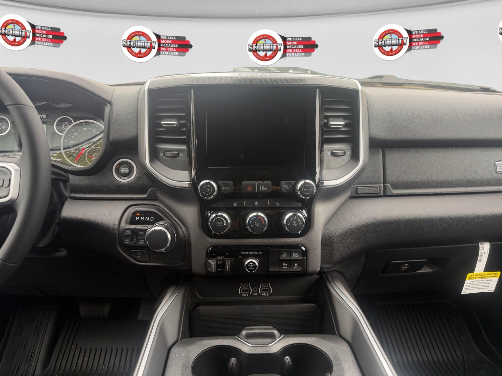 New 2026 Billet Silver Metallic Clear-Coat Exterior Paint RAM Big Horn 4x4 Crew Cab 5