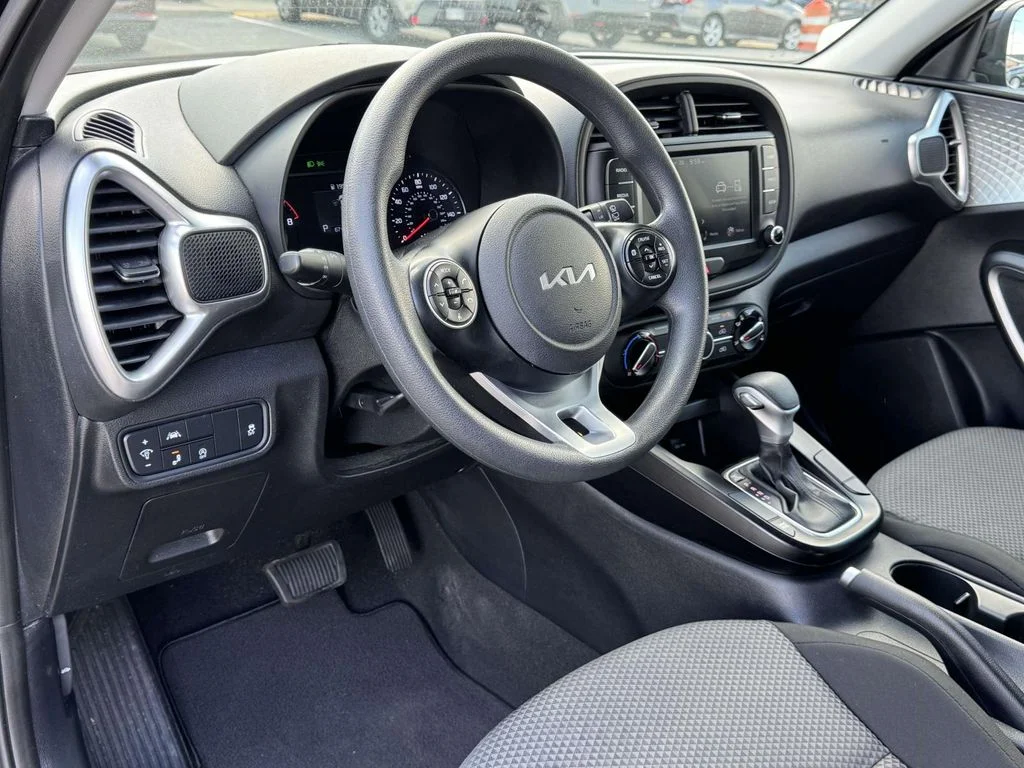 Used 2022 Black Kia LX image 2
