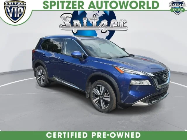 Used 2023 Blue Nissan Platinum image 3