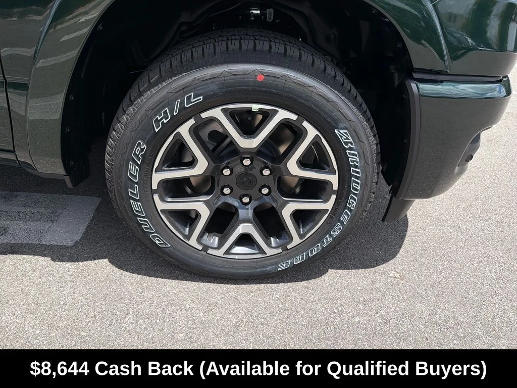 New 2026 Serrano-Green Metallic Exterior Paint RAM Laramie image 14