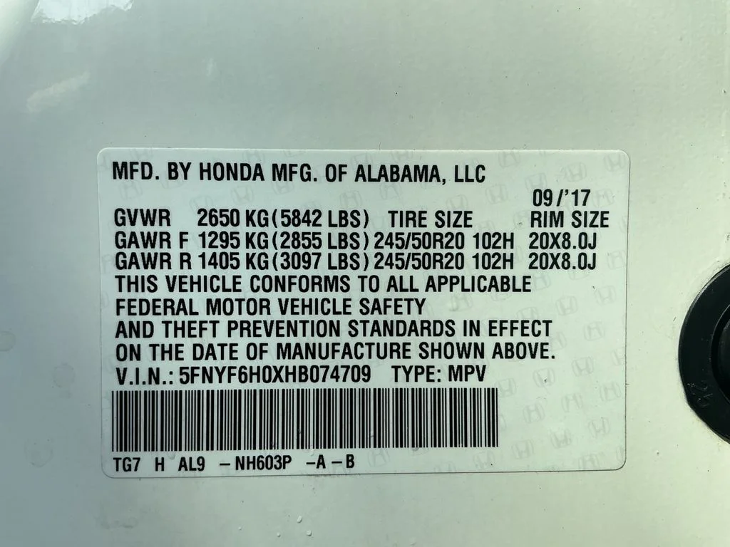 Used 2017 White Honda Elite image 31