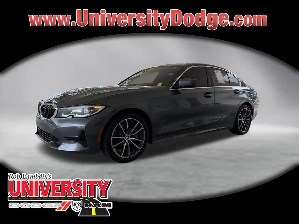 Used 2021 Gray BMW 330i image 1