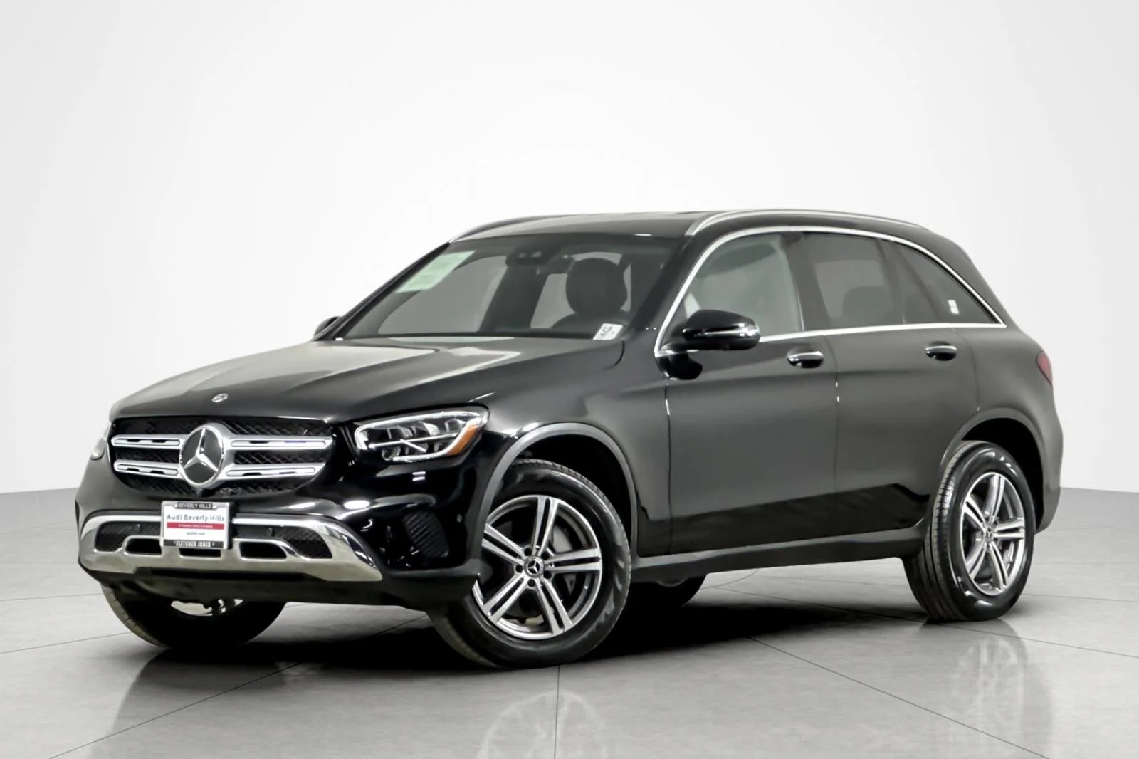 Used 2022 Black Mercedes-Benz GLC 300 4MATIC® SUV image 1