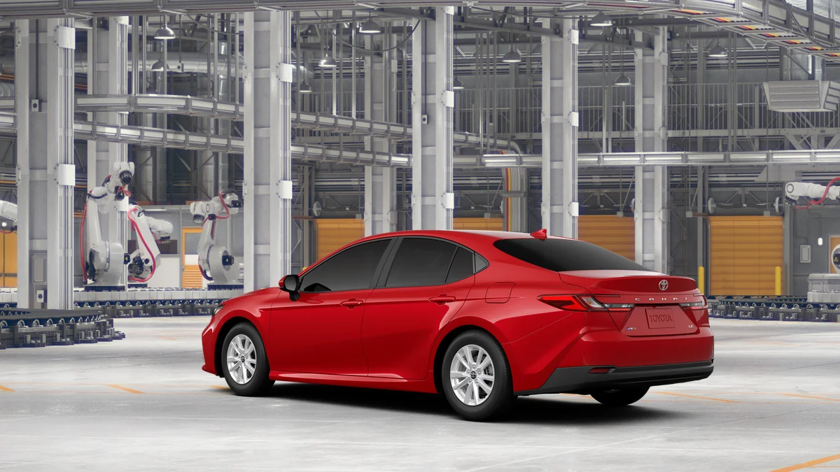 New 2026 Supersonic Red Toyota LE image 6