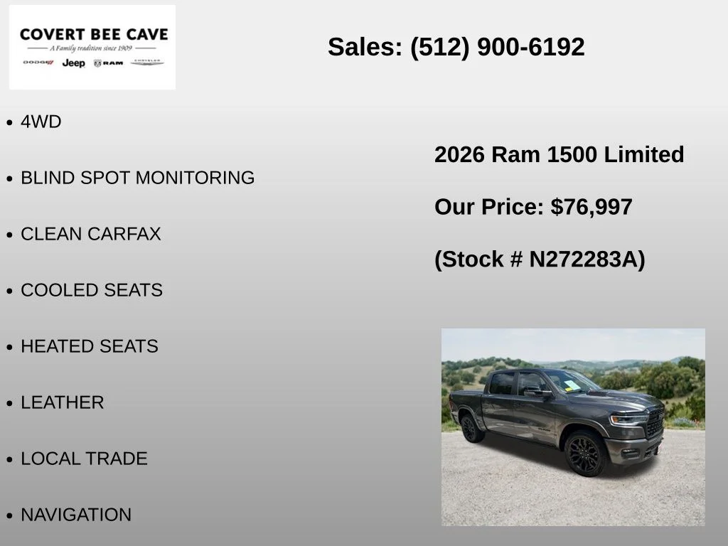 Used 2026 Gray Ram Limited image 6