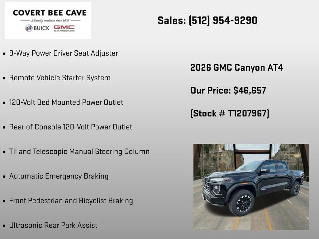 2026 GMC Canyon AT4 - Photo 24