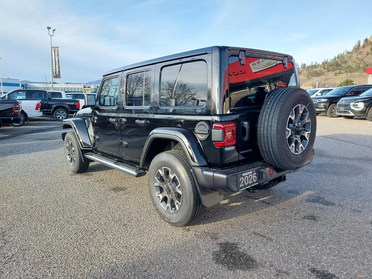 New 2026 Black Jeep Sahara 4 Door 4x4 image 8
