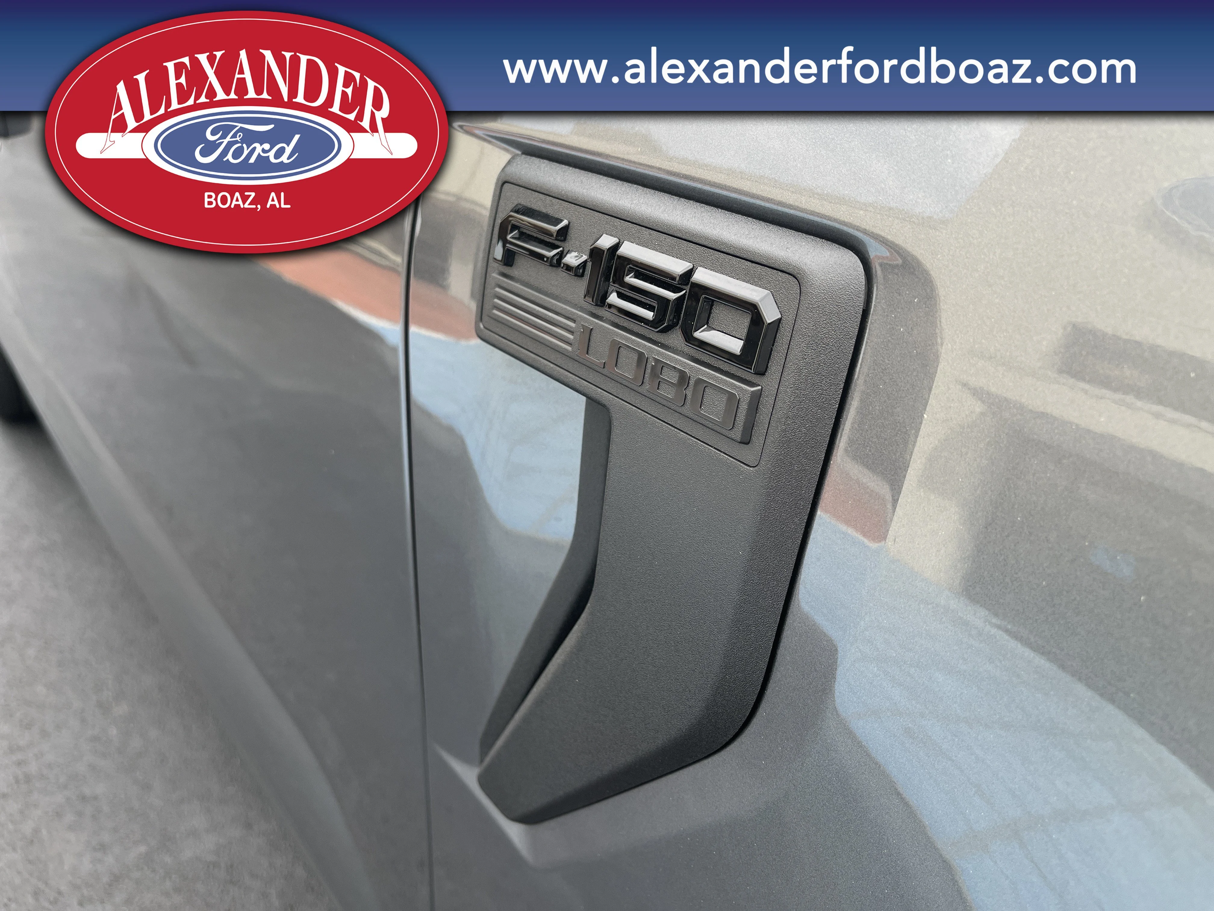 New 2026 Carbonized Gray Metallic Ford Lobo image 8
