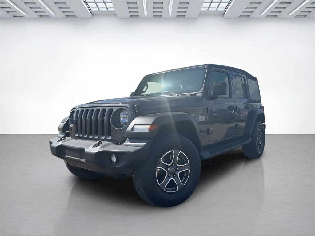 Used 2021 Gray Jeep Unlimited Sport S image 5