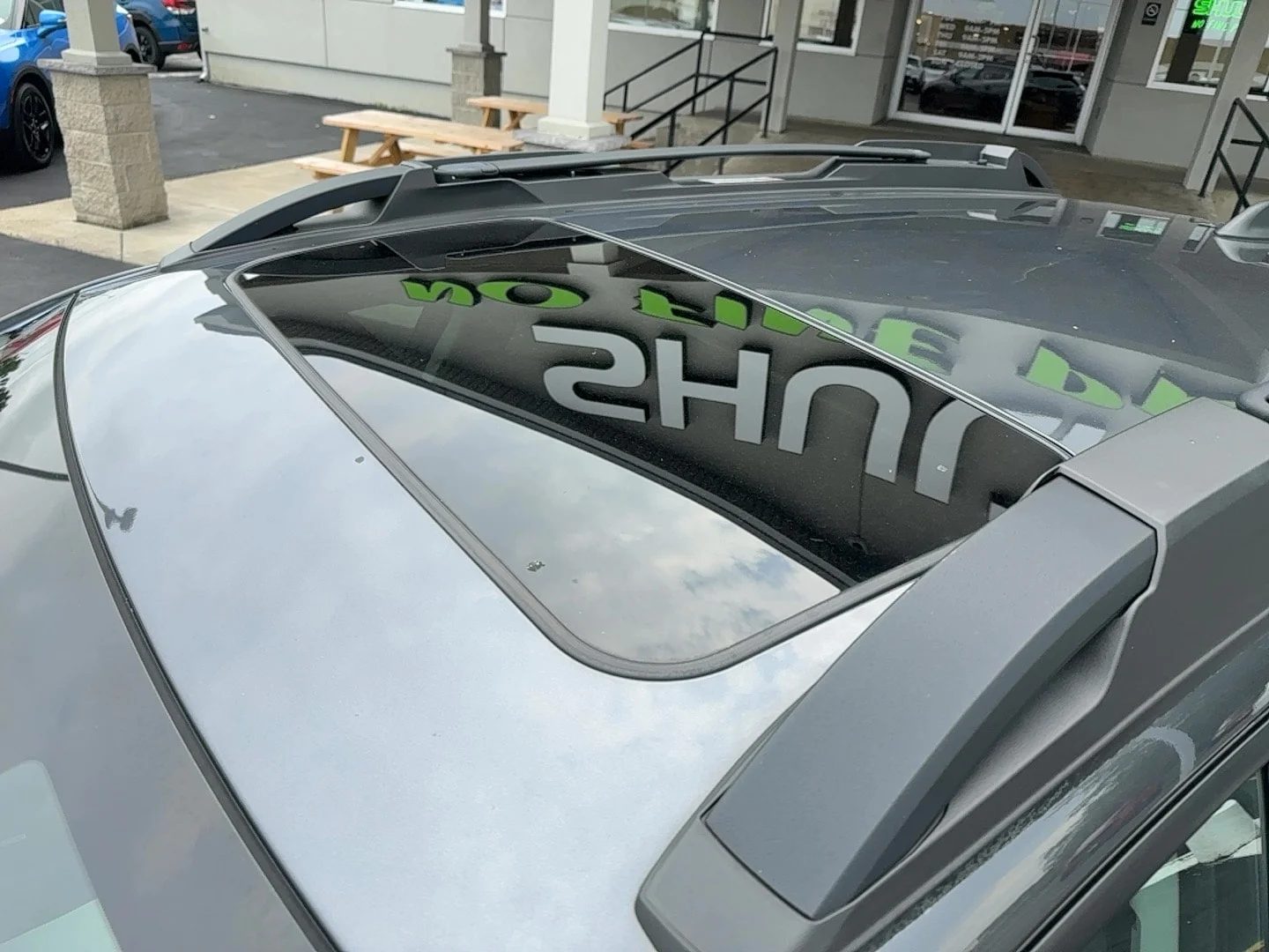 Used 2024 Magnetite Gray Metallic Subaru Onyx Edition image 10