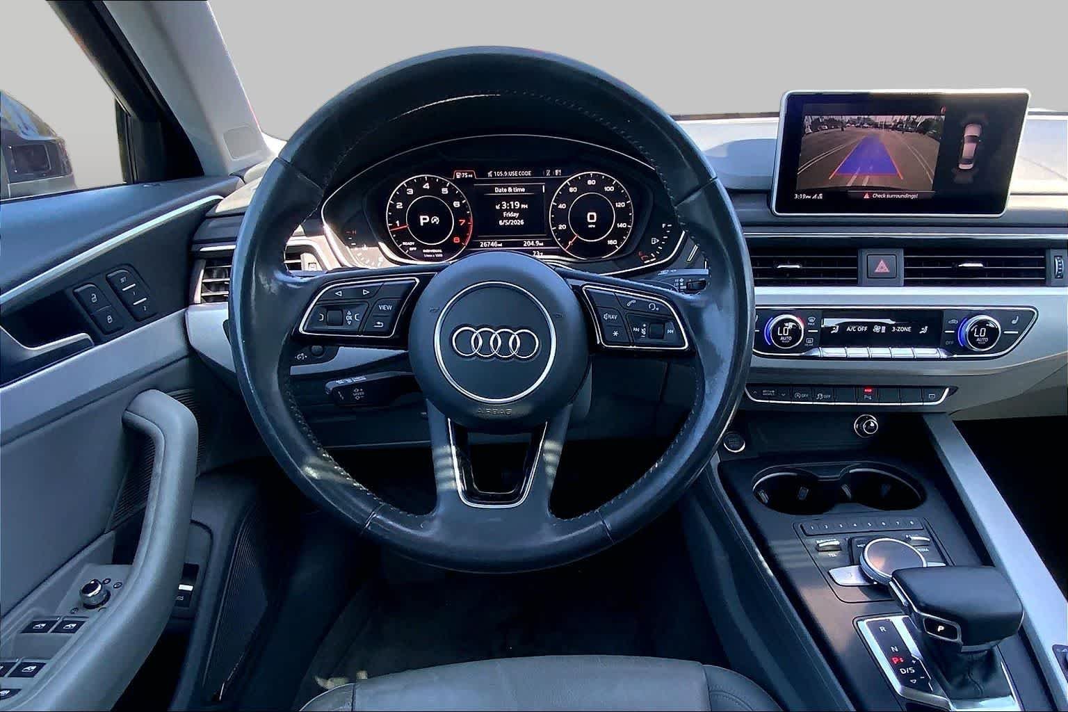 Used 2017 Moonlight Blue Metallic Audi Premium Plus image 5