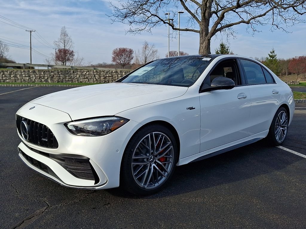 New 2026 Polar White Mercedes-Benz C 43 AMG® image 2