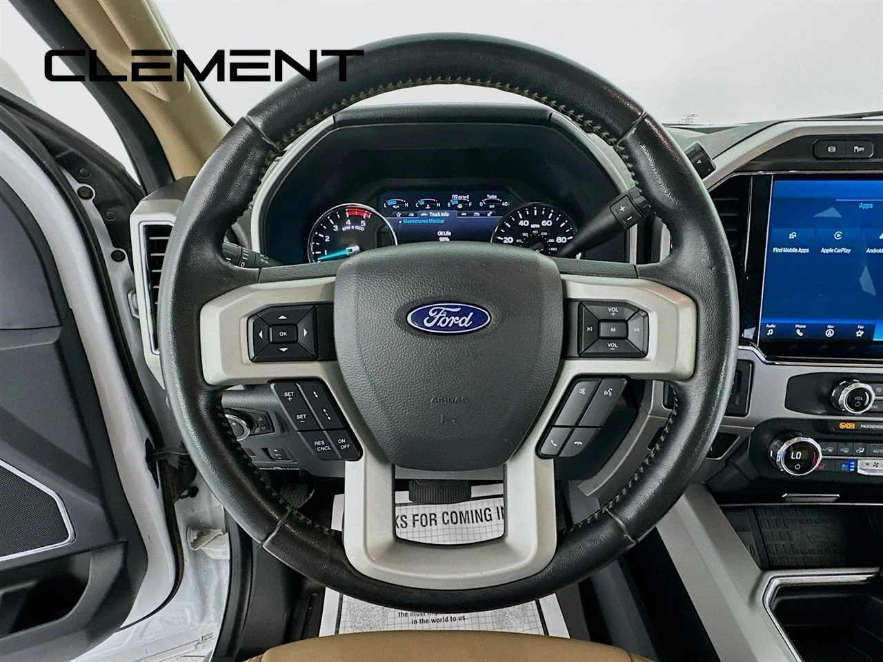 Certified Used 2022 Oxford White Ford Lariat image 15