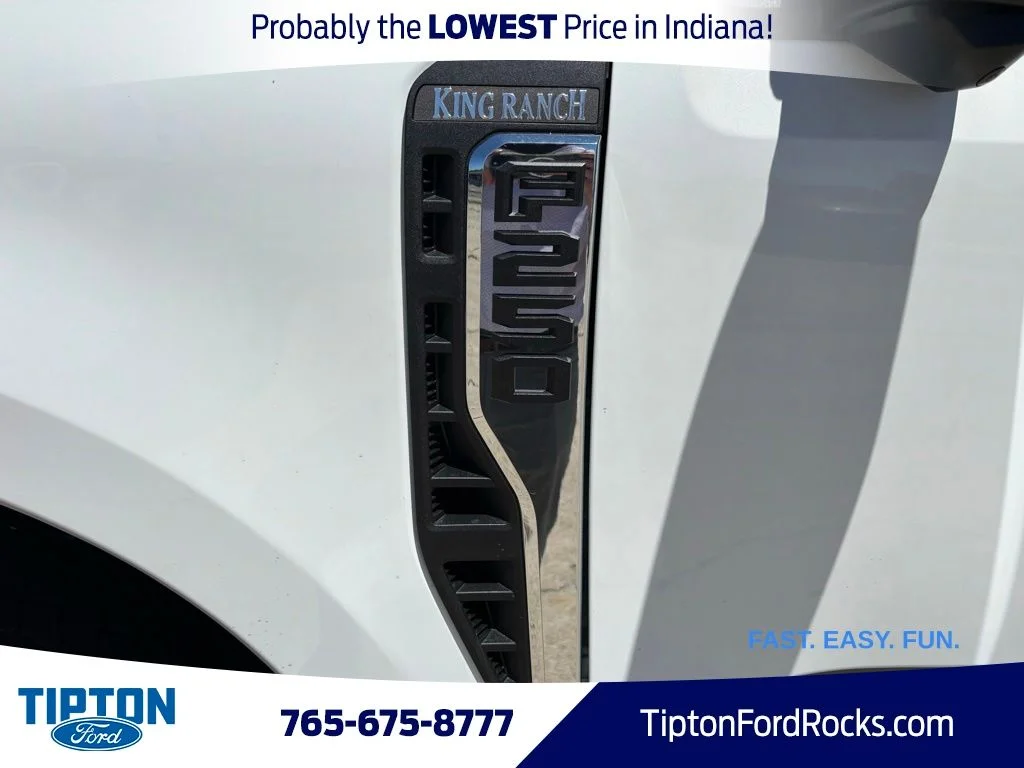 New 2026 Star White Metallic Tri-Coat Ford F-250® King Ranch® image 38