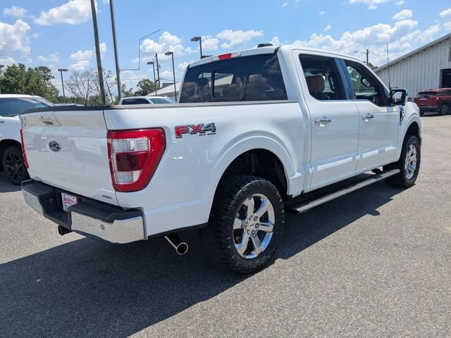 Used 2023 White Metallic Ford Lariat image 3