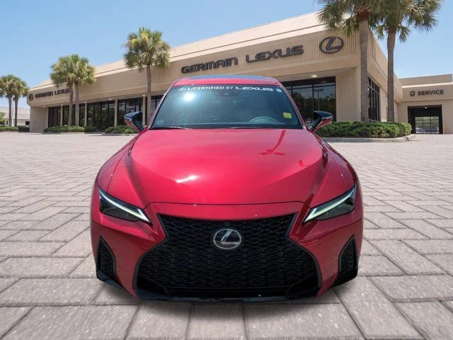 Certified Used 2024 Red Lexus 350 F SPORT image 9