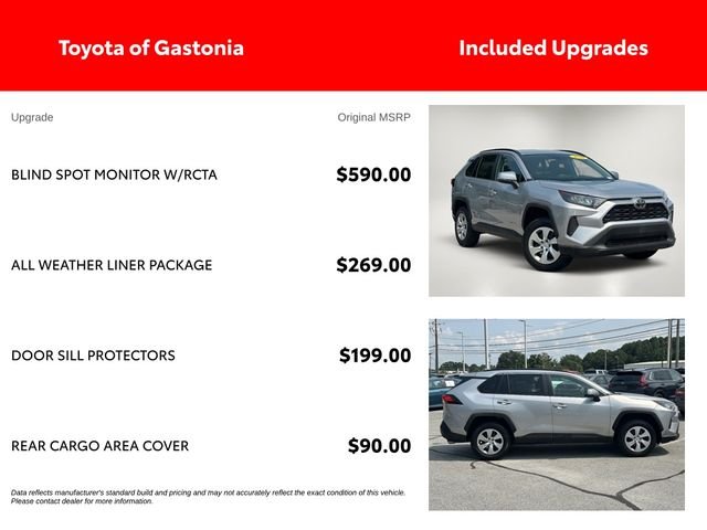 Used 2020 Silver Toyota LE image 4