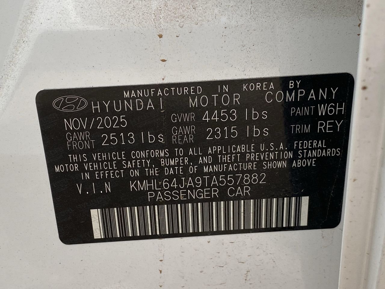 New 2026 Serenity White Hyundai SEL Sport image 33